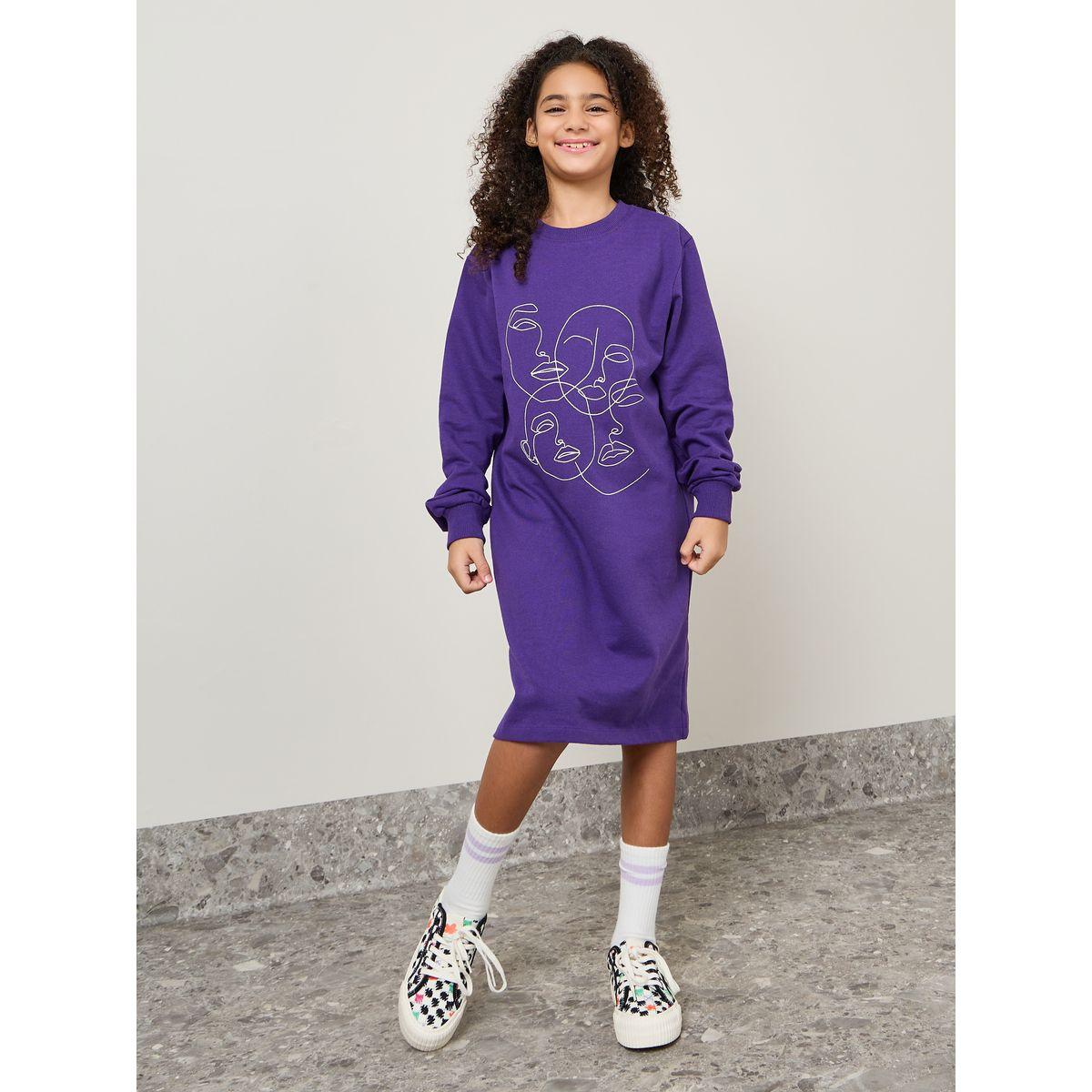 Styli SweatshirtDress-girls-clothing-dressesandjumpsuits-image-1