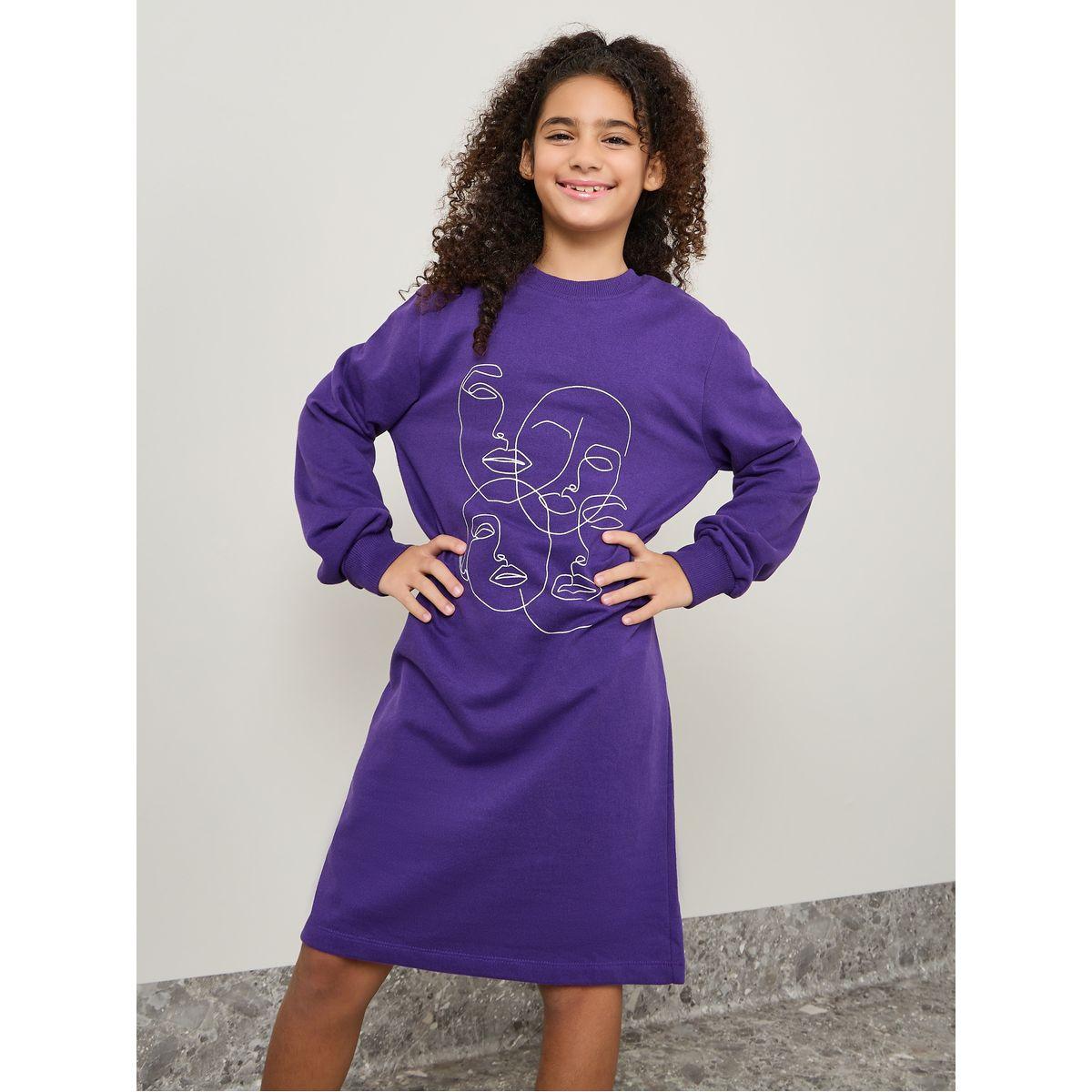 Styli SweatshirtDress-girls-clothing-dressesandjumpsuits-image-2