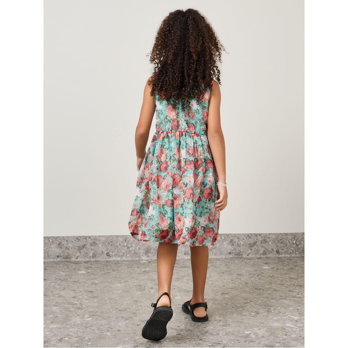 Styli Floral Sleeveless Occasional Dress-girls-clothing-dressesandjumpsuits-image-4