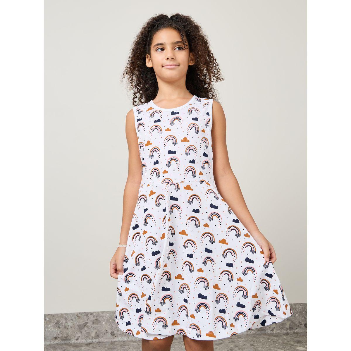 Styli All Over Print Sleeveless Dress-girls-clothing-dressesandjumpsuits-image-2