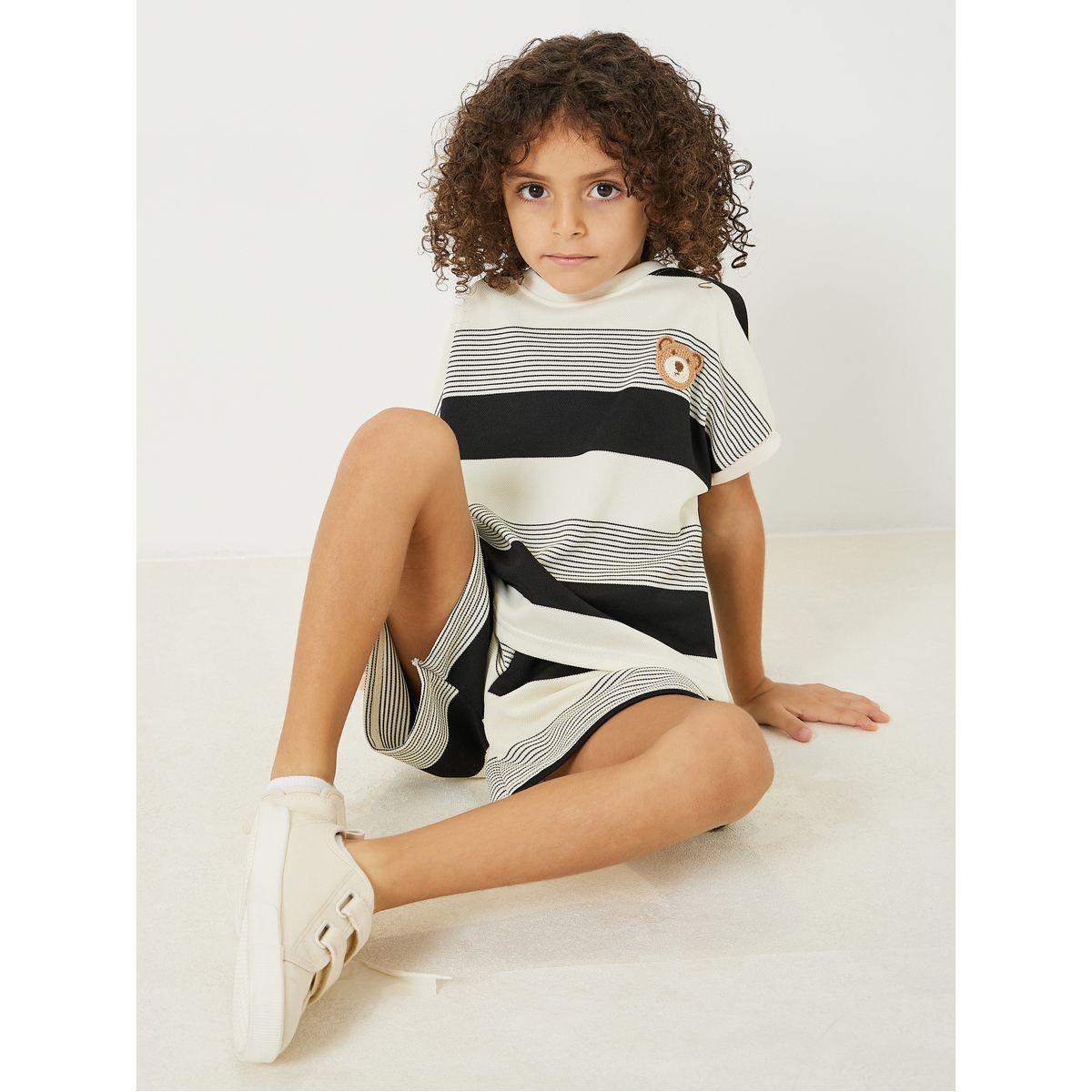 طقم من ( شورت + تيشيرت )-boys-clothing-setsandcoords-image-2
