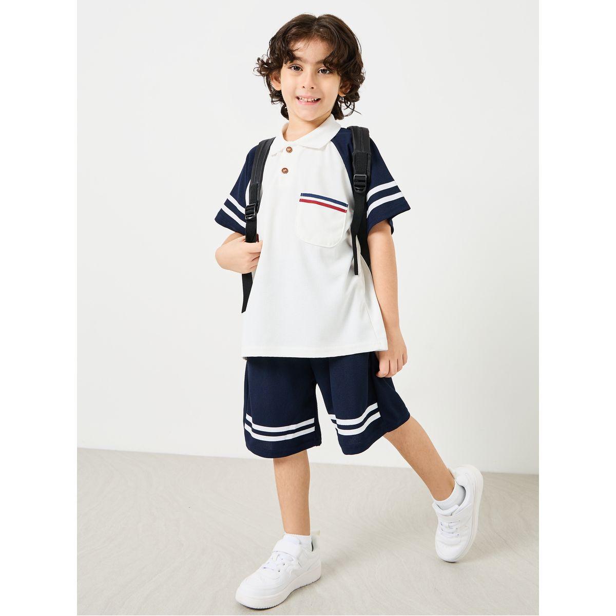 طقم من ( شورت + تيشيرت )-boys-clothing-setsandcoords-image-1