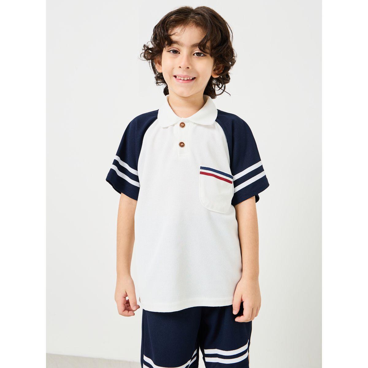 طقم من ( شورت + تيشيرت )-boys-clothing-setsandcoords-image-2