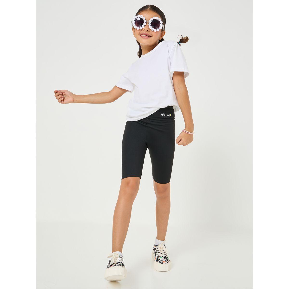 شورت ضيق مطبع بكتابة-girls-clothing-bottoms-shorts-image-1