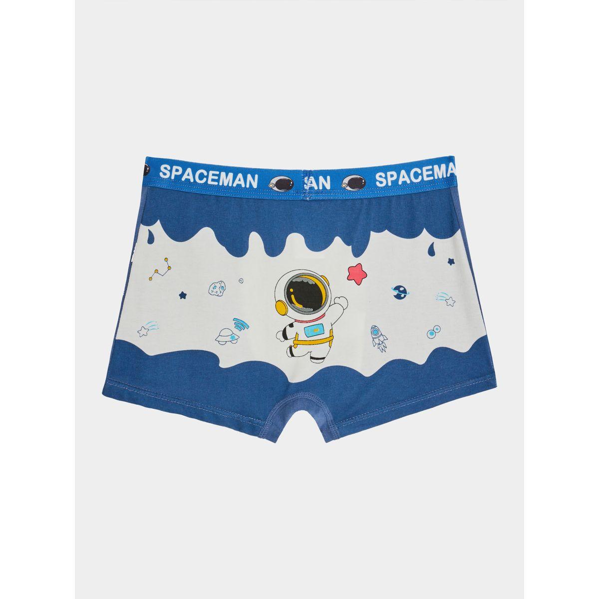 Styli Pack of 4 - Astronaut Graphic Print Brief-boys-clothing-innerwear-image-7