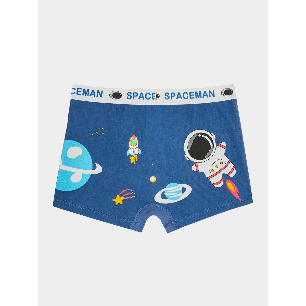 Styli Pack of 4 - Astronaut Graphic Print Brief-boys-clothing-innerwear-image-9