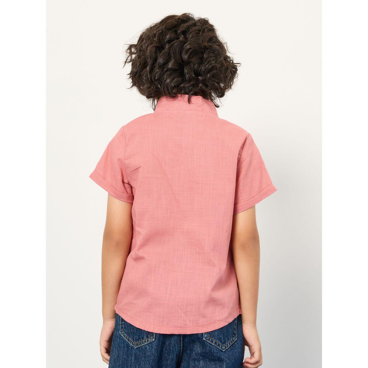 Styli Stand Collar Button Front Shirt-boys-clothing-shirts-image-5
