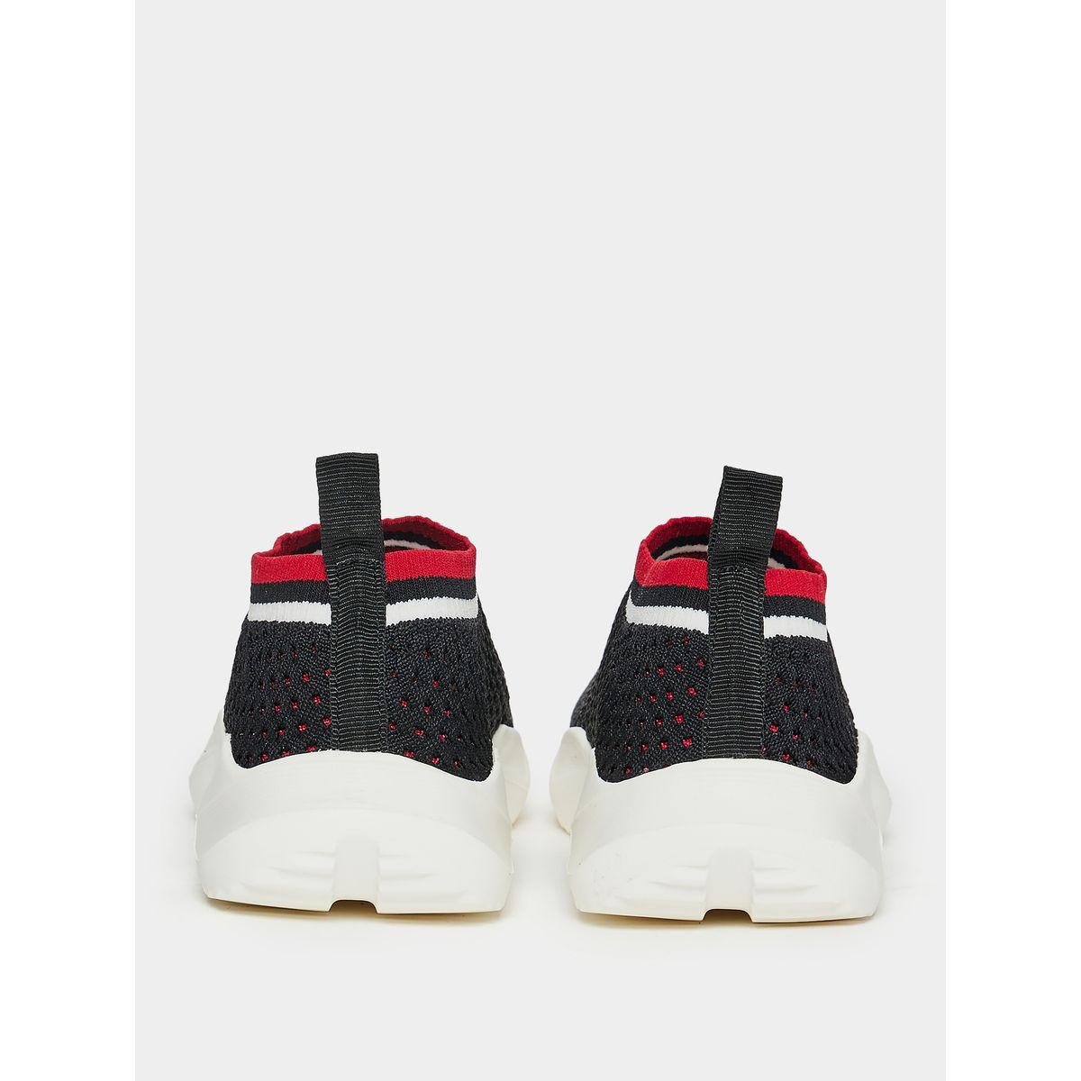 Styli Striped Pattern Knit Sneakers-girls-shoes-sneakers-image-3