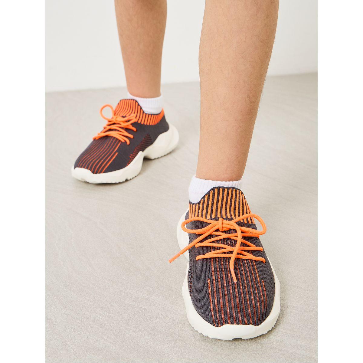 Styli Stretch Lace Sneakers with Pull Tab-girls-shoes-sneakers-image-1