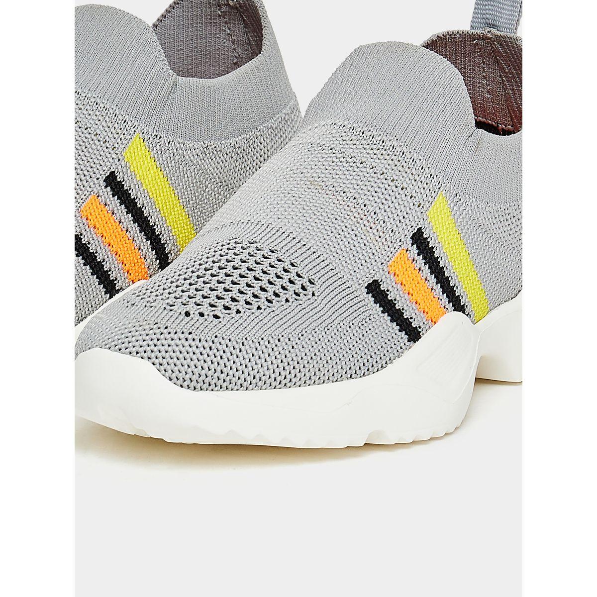 Styli Striped Pattern Knit Sneakers-boys-shoes-sneakers-image-5