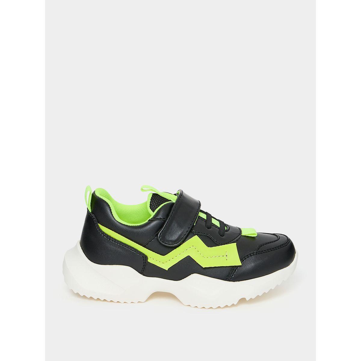 Styli Colorblock Sneakers with Hook and Loop-girls-shoes-sneakers-image-1