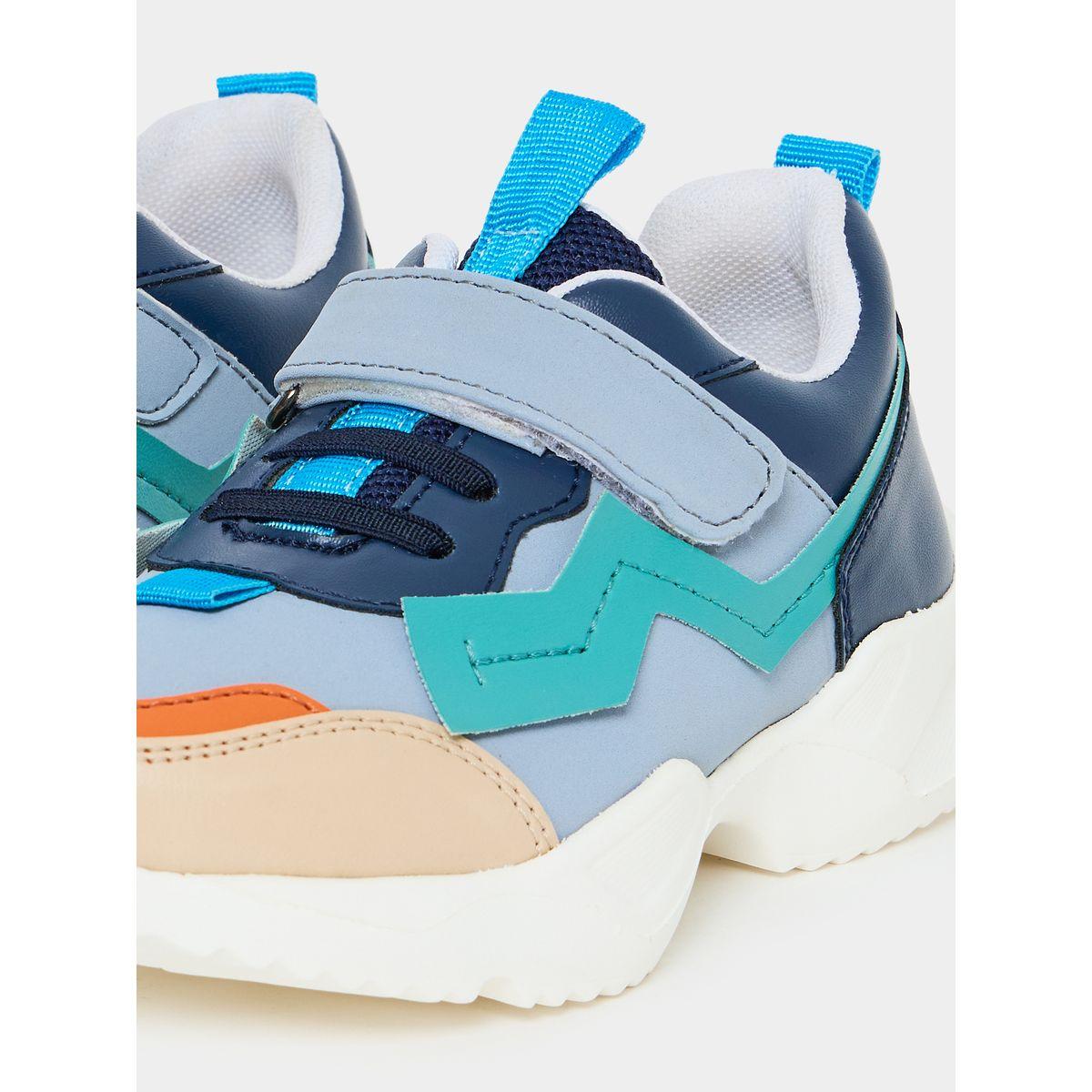 حذاء سنيكرز بنمط كتل الالوان-girls-shoes-sneakers-image-4