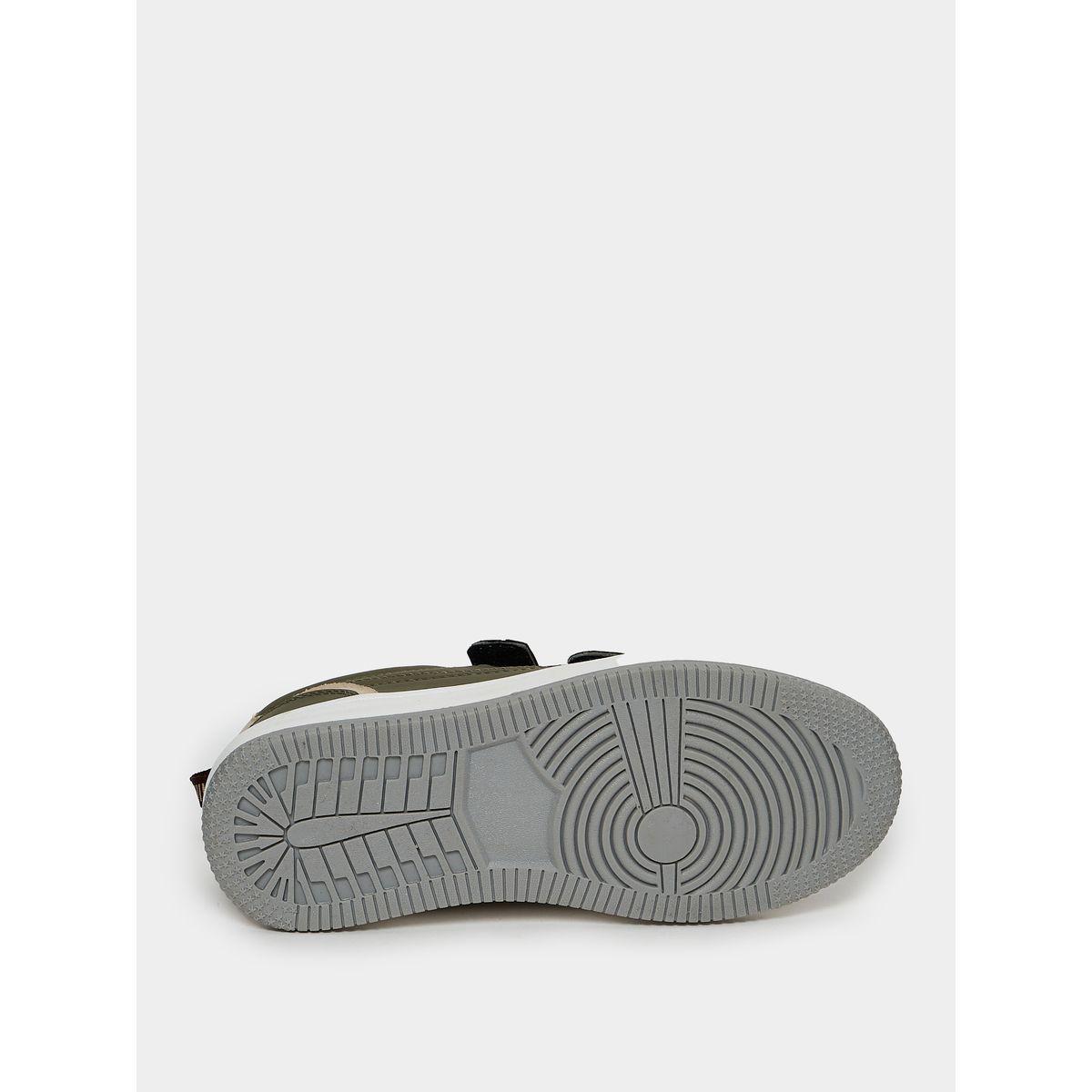 Styli Contrast Tab Sneakers with Hook and Loop-girls-shoes-sneakers-image-7
