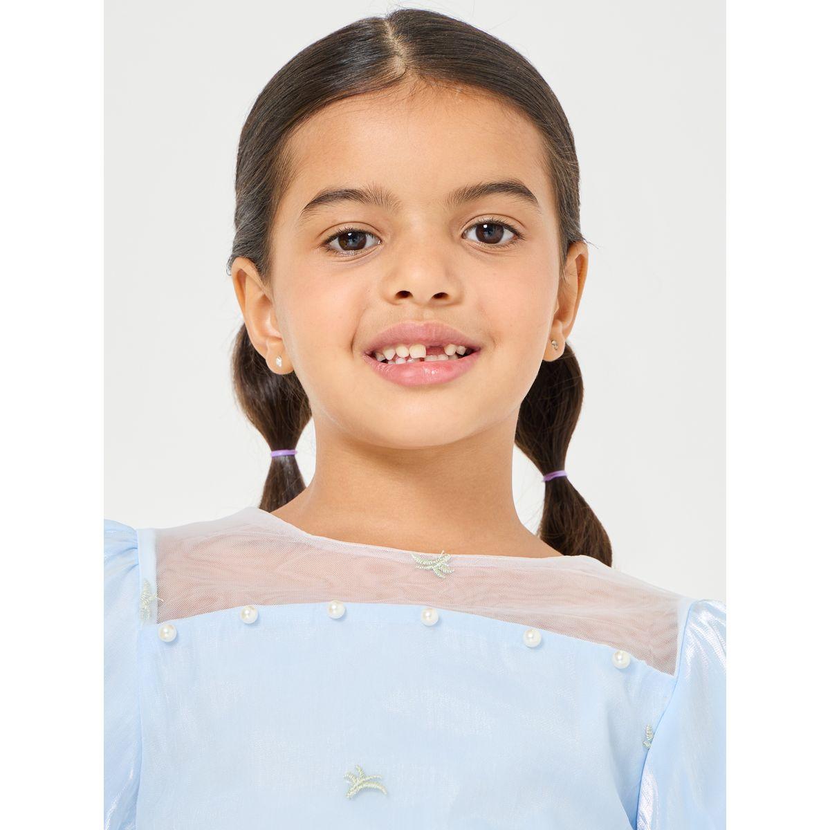 فستان شبك بتفاصيل مطرزة-girls-clothing-dressesandjumpsuits-image-4