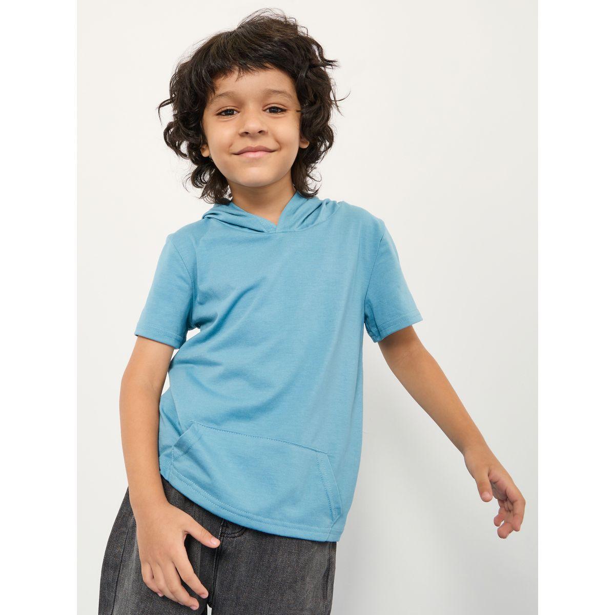 Styli Front Pocket Hooded T-Shirt-boys-clothing-tshirtsandpolos-image-2