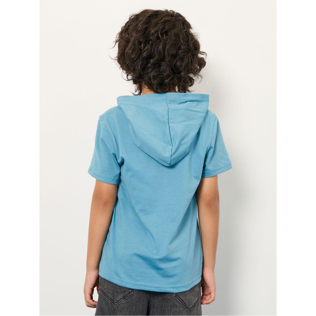 تيشيرت بياقة هودي مع جيب-boys-clothing-tshirtsandpolos-image-4
