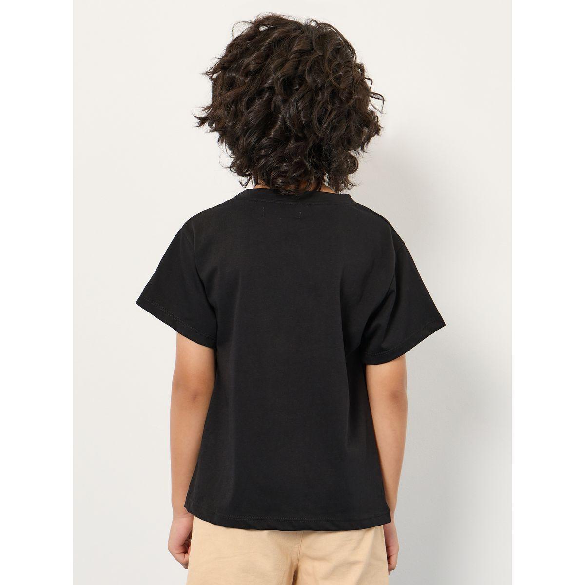 Styli Bear Embroidered Round Neck T-Shirt-boys-clothing-tshirtsandpolos-image-5
