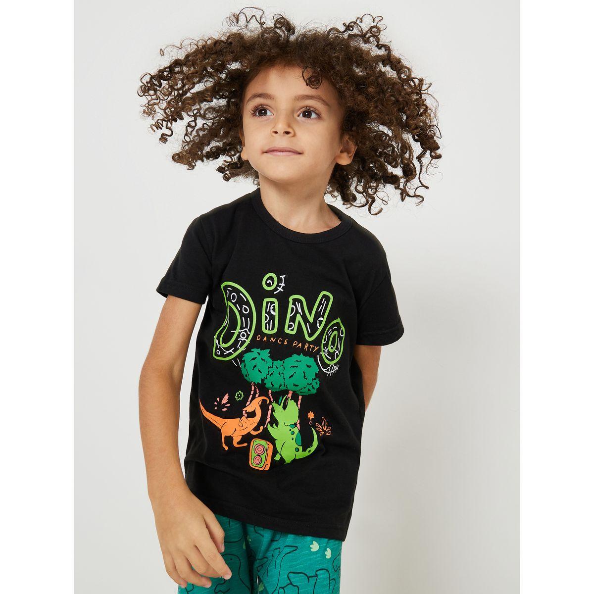 طقم بيجاما من ( تيشيرت + بنطال )-boys-clothing-nightwear-image-3