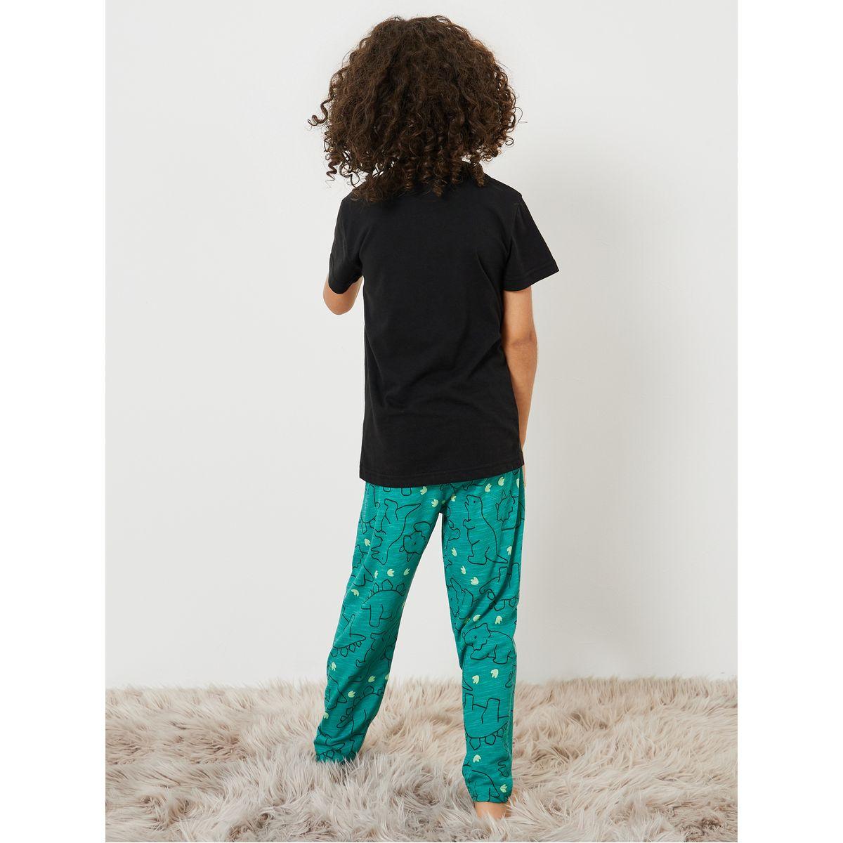 طقم بيجاما من ( تيشيرت + بنطال )-boys-clothing-nightwear-image-6