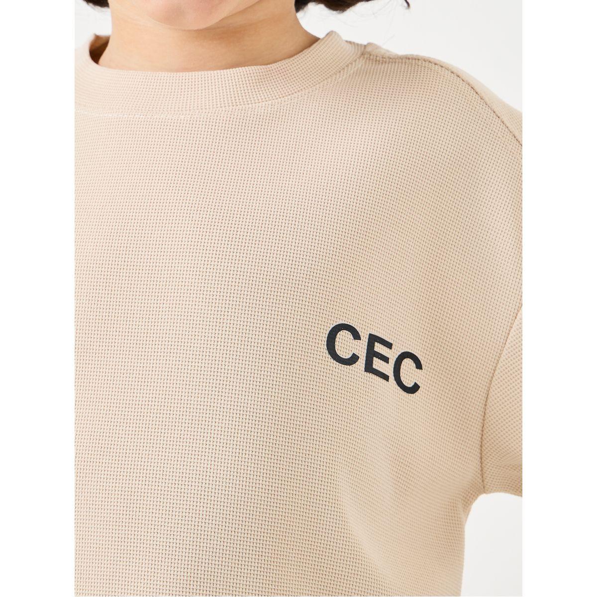 Styli Oversized Textured T-shirt and Short Set -boys-clothing-setsandcoords-image-4