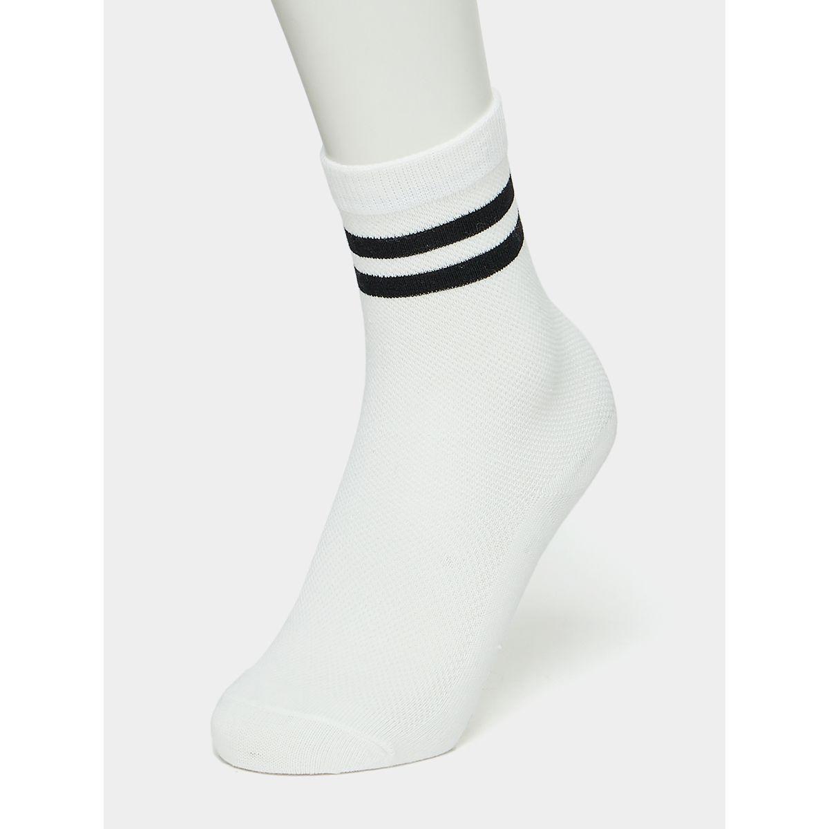 Styli Set of 3- Stripe Detail Ankle Length Socks-boys-accessories-socks-image-2