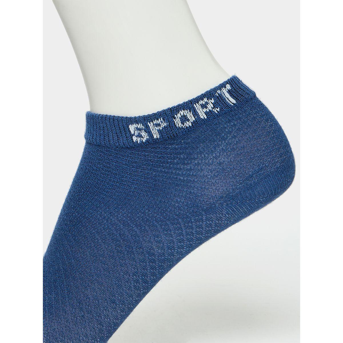 Styli Set of 5- Solid Logo Detail Ankle Socks-boys-accessories-socks-image-9