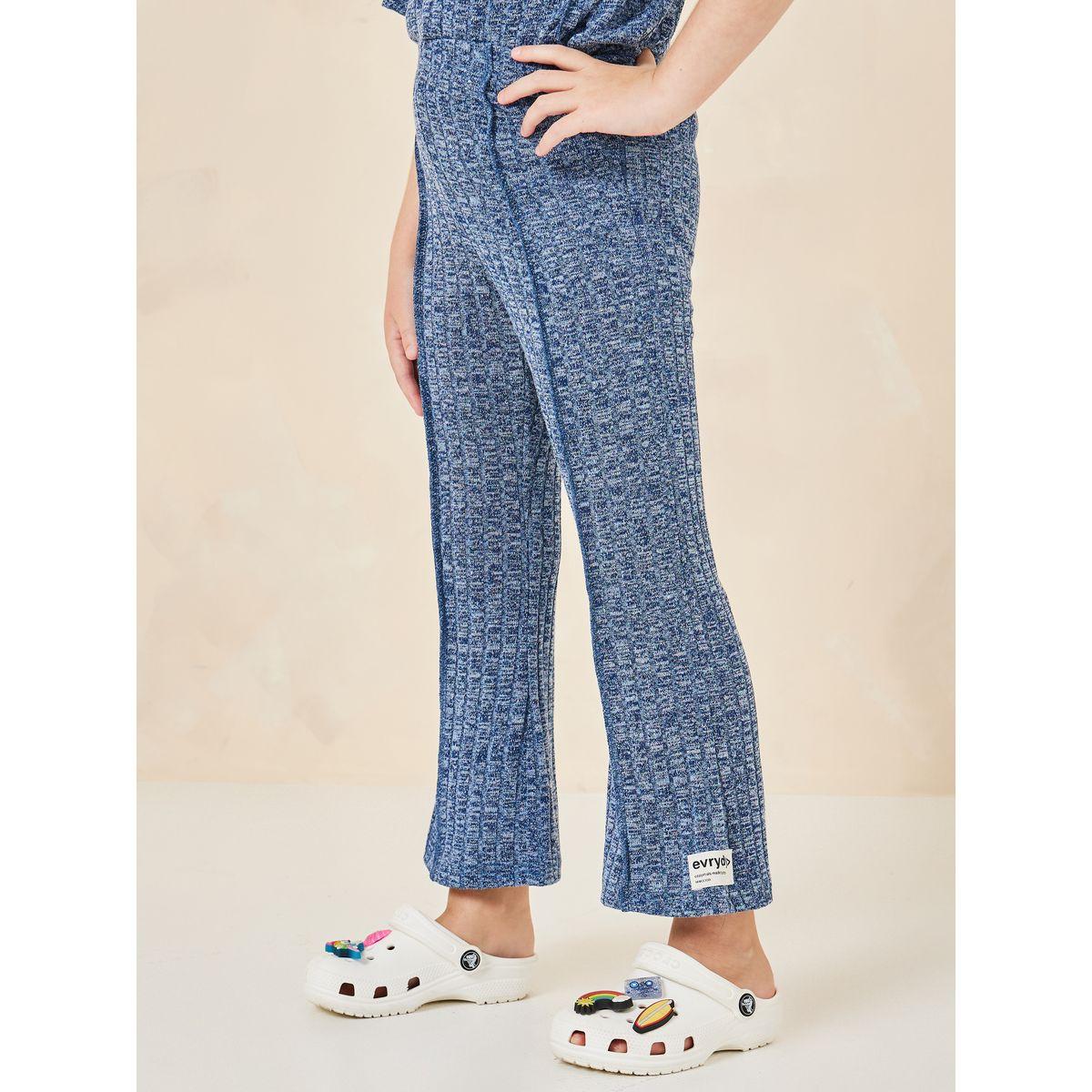 Styli Elevate Oversized Longline T-Shirt & Flare Pants Set-girls-clothing-setsandcoords-image-3