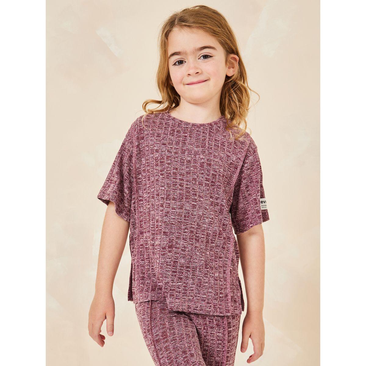 Styli Elevate Oversized Longline T-Shirt & Flare Pants Set-girls-clothing-setsandcoords-image-2
