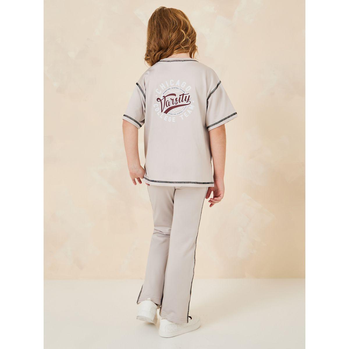Styli Elevate Contrats Overlock Oversized T-Shirt & Slit Pants Set-girls-clothing-setsandcoords-image-6