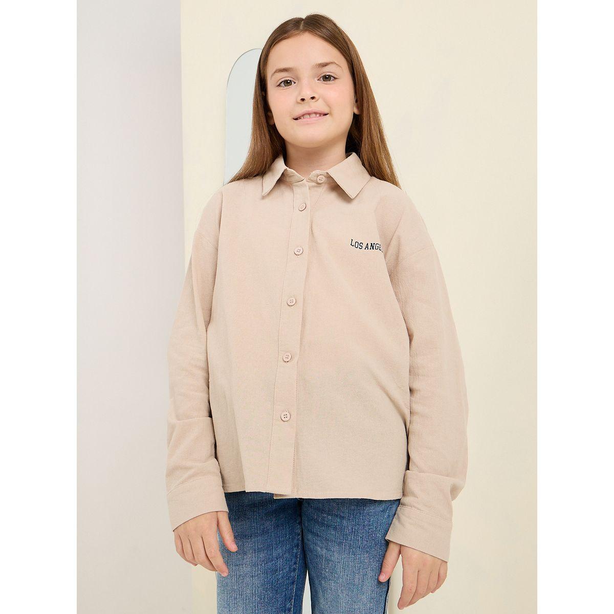 Styli Elevate Back Graphic Print Cotton Oversized Shirt-girls-clothing-blousesandshirts-image-5