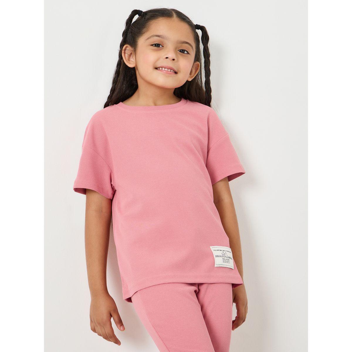 طقم من ( بنطال + تيشيرت )-girls-clothing-setsandcoords-image-2