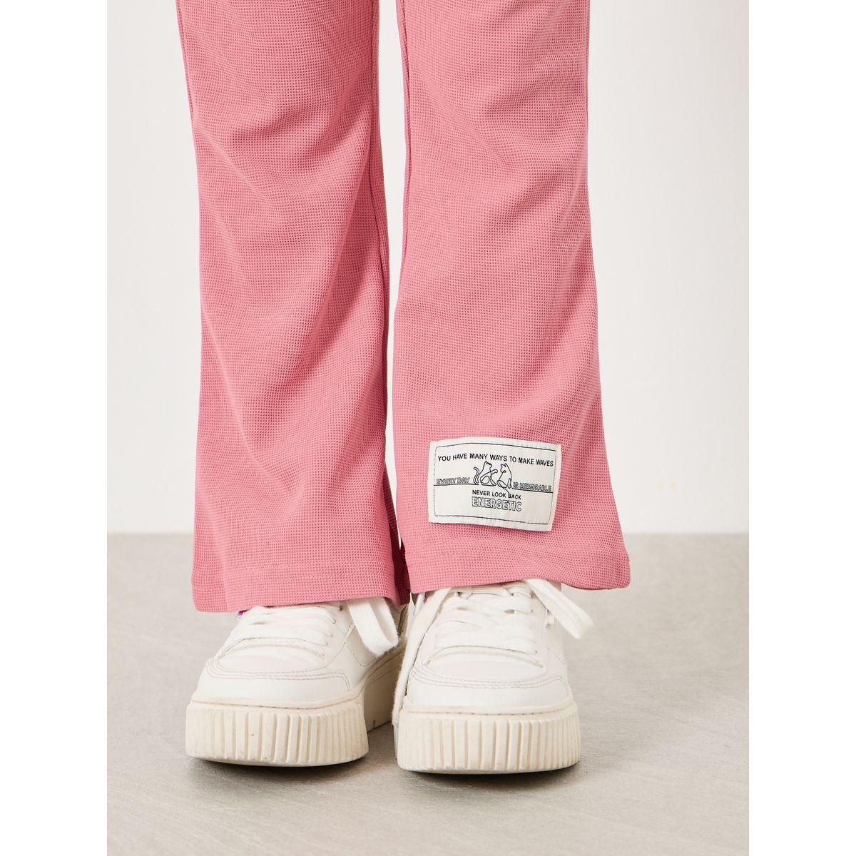 طقم من ( بنطال + تيشيرت )-girls-clothing-setsandcoords-image-4