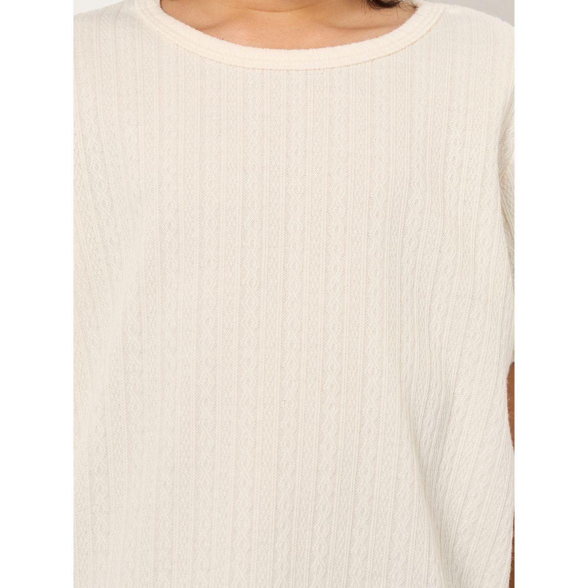 Styli Textured Round Neck T-Shirt-boys-clothing-tshirtsandpolos-image-4