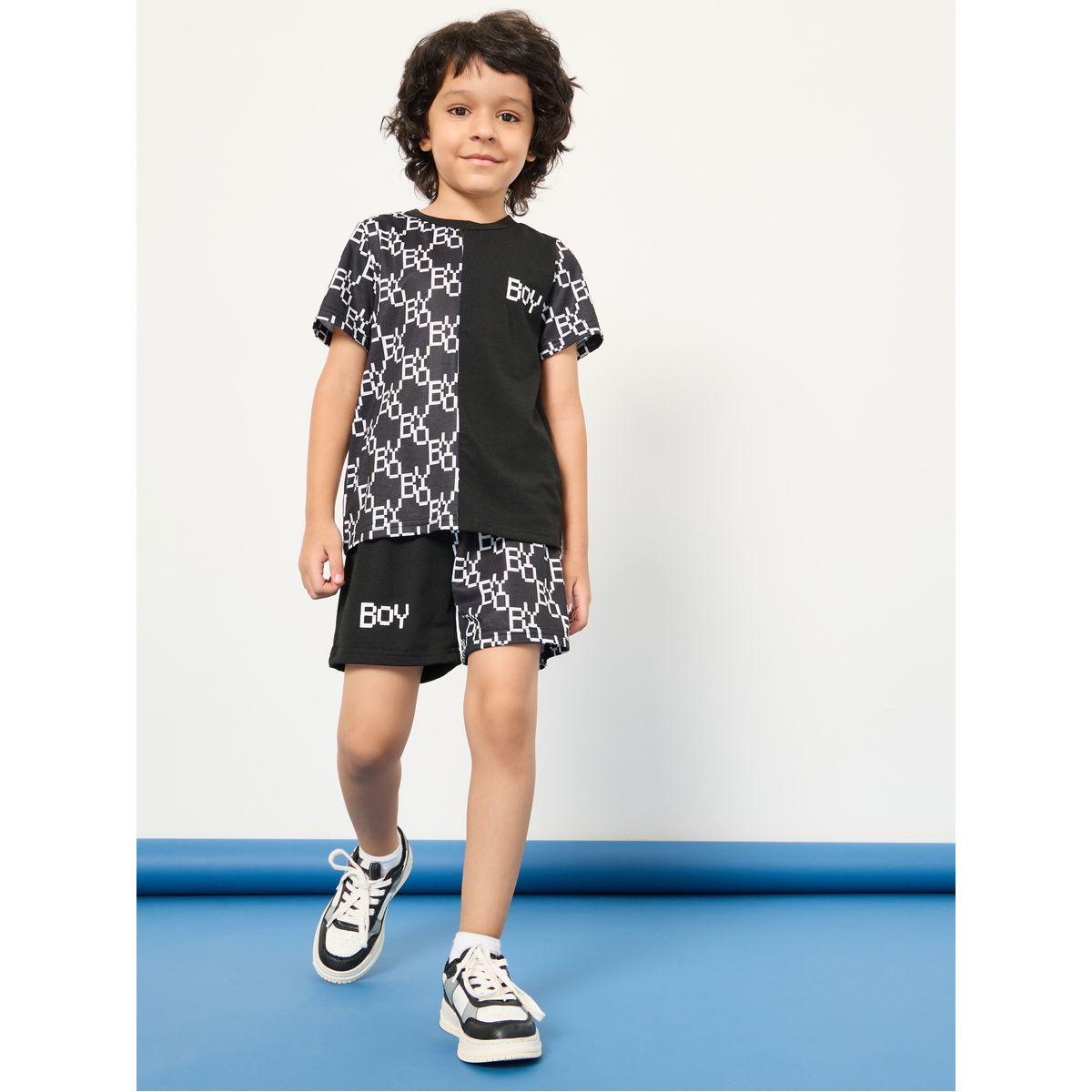طقم من ( شورت + تيشيرت )-boys-clothing-setsandcoords-image-1