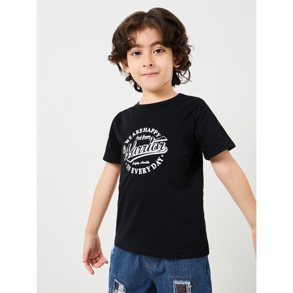 طقم من ( شورت دنيم + تيشيرت )-boys-clothing-setsandcoords-image-2