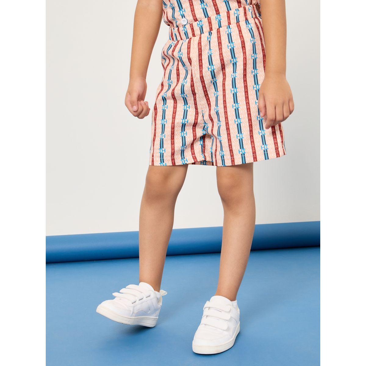 مجموعة من 3 ( شورت + تيشيرت + قميص )-boys-clothing-setsandcoords-image-5