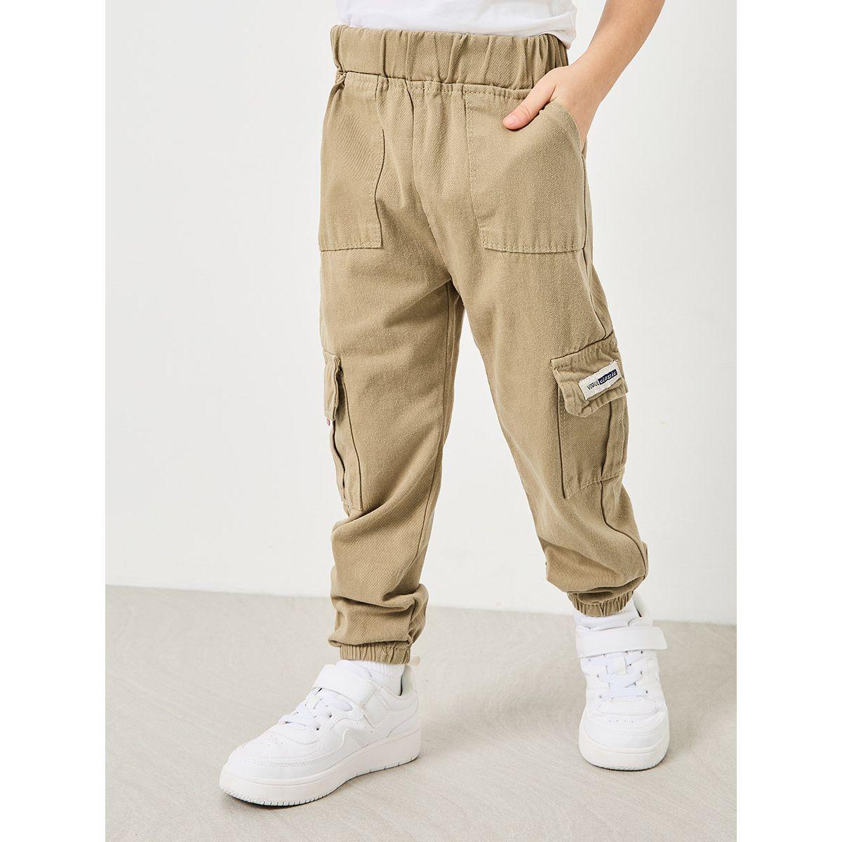 Styli Flap Pocket Detail Side Cargo Pants -boys-clothing-bottoms-trousers-image-2