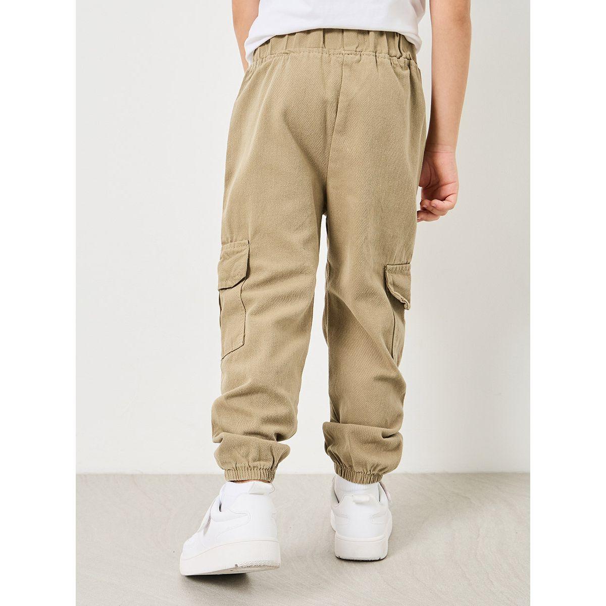 Styli Flap Pocket Detail Side Cargo Pants -boys-clothing-bottoms-trousers-image-4