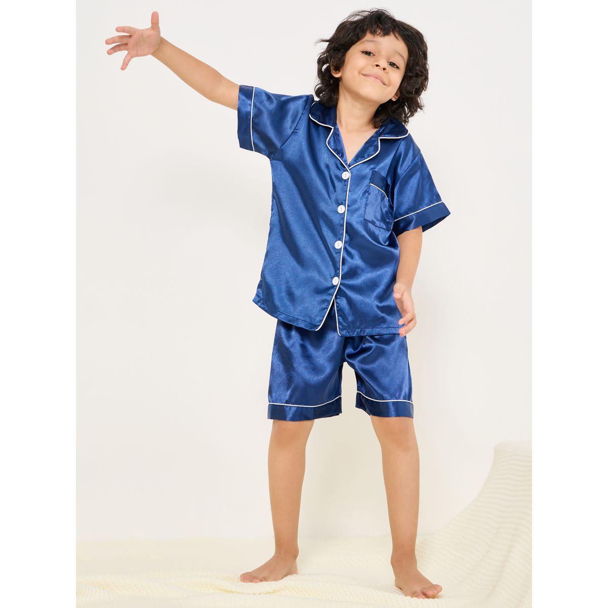 طقم من ( شورت + قميص )-boys-clothing-nightwear-image-2
