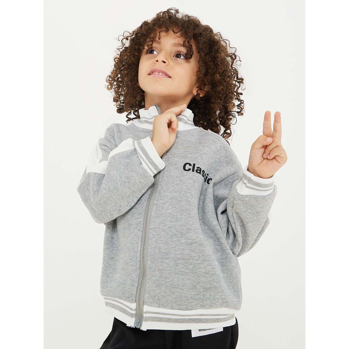 Styli Slogan Back Print Full Zip Jacket-boys-clothing-jacketsandcoats-image-6