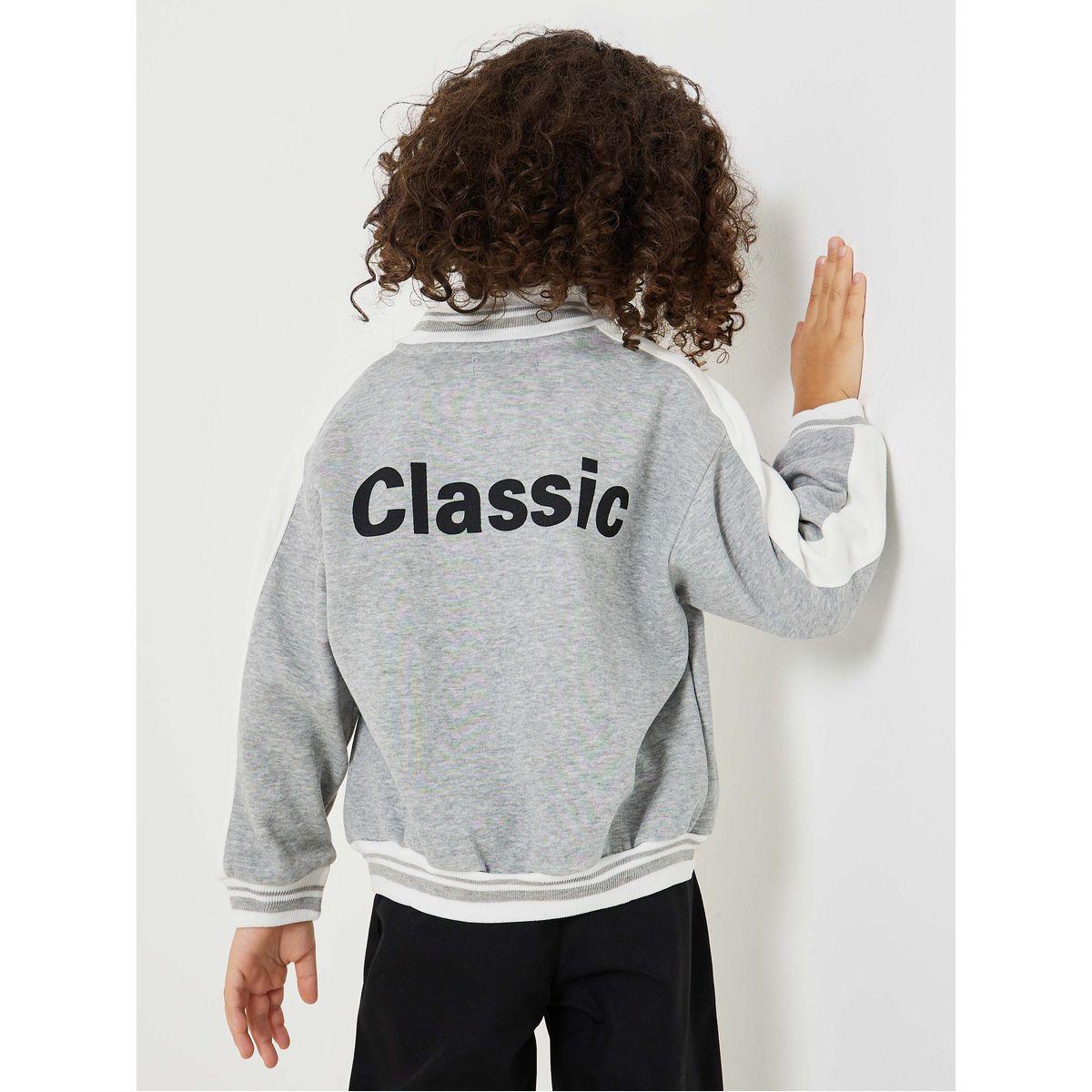 Styli Slogan Back Print Full Zip Jacket-boys-clothing-jacketsandcoats-image-7