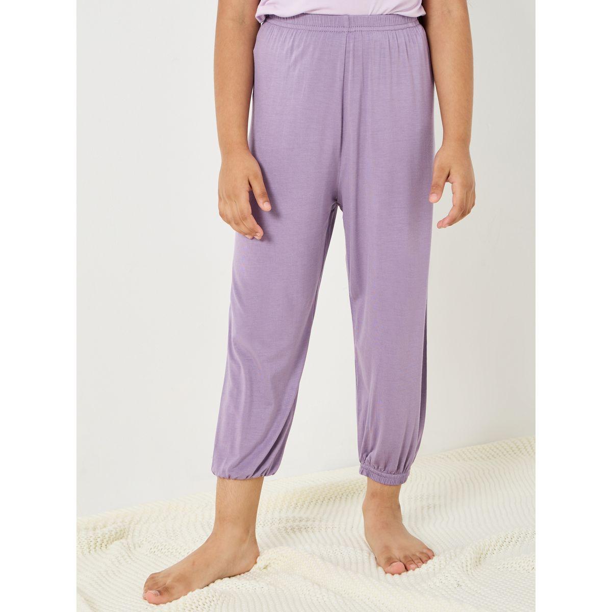 Styli Stitch Detail T-shirt & Pyjama Set-girls-clothing-nightwear-image-5