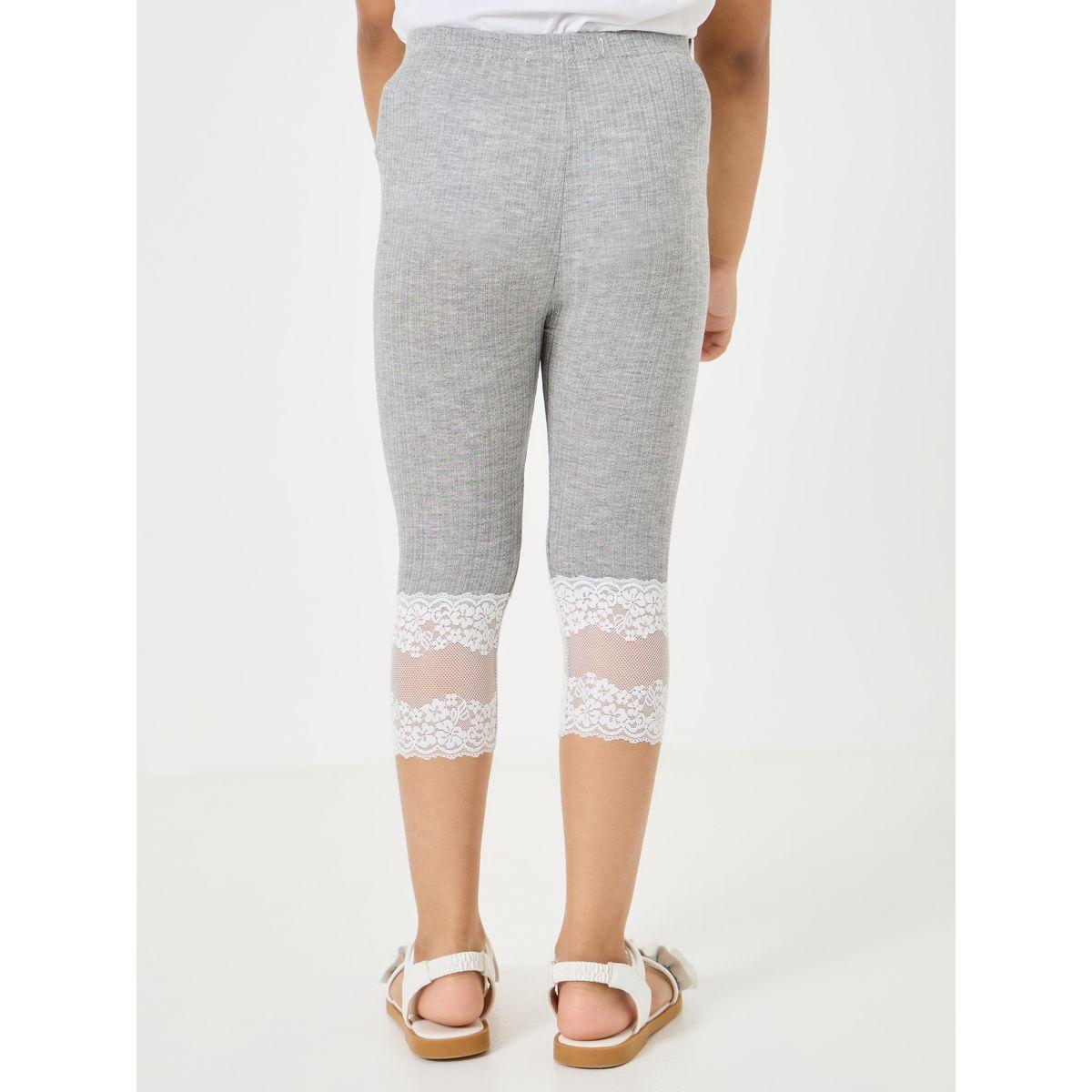 Styli Contrast Lace Trim Ribbed Knit Crop Legging-girls-clothing-bottoms-leggings-image-4