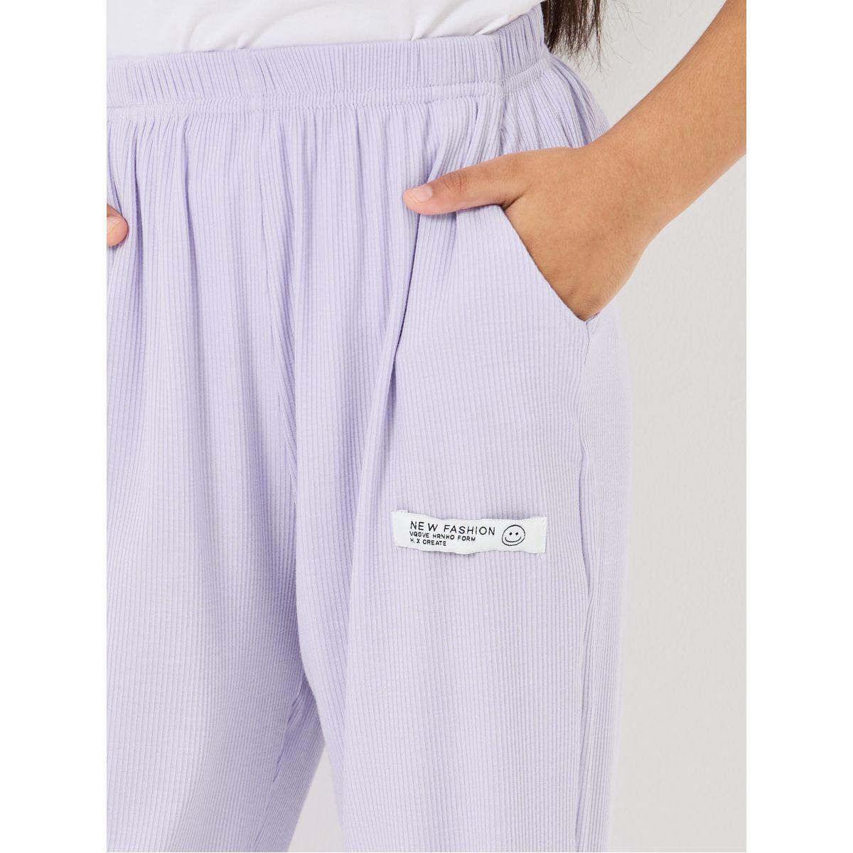 جوغر محبوك بنمط مضلع-girls-clothing-bottoms-joggersandtrackpants-image-4
