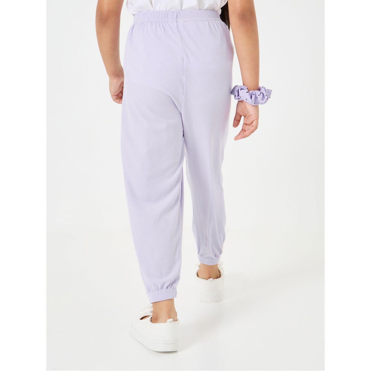 جوغر محبوك بنمط مضلع-girls-clothing-bottoms-joggersandtrackpants-image-5