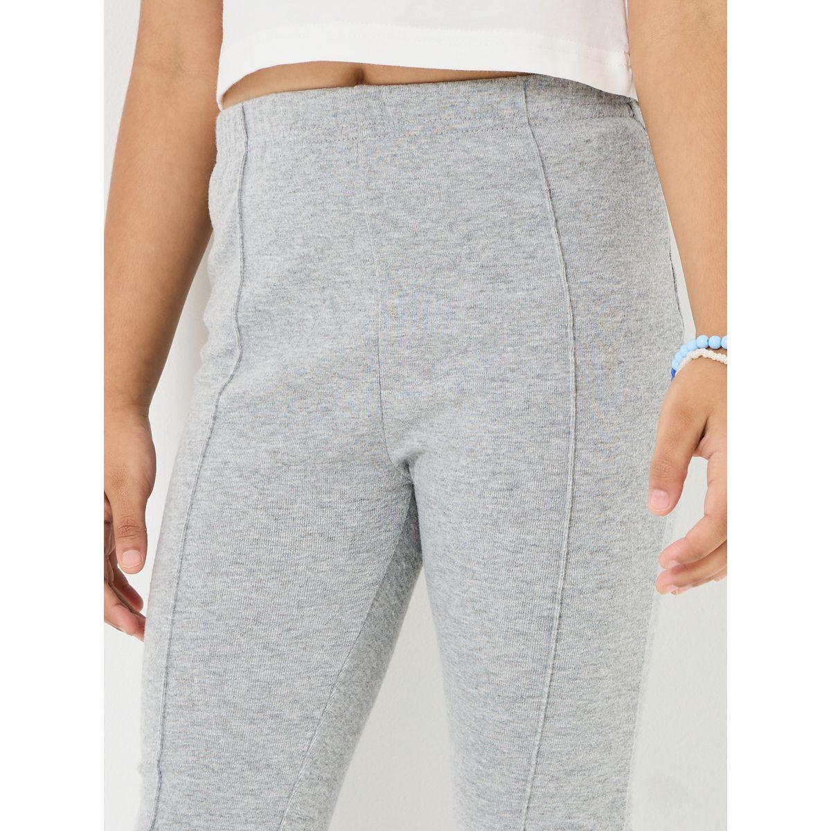 Styli Solid Pintuck Flared Joggers-girls-clothing-bottoms-joggersandtrackpants-image-4