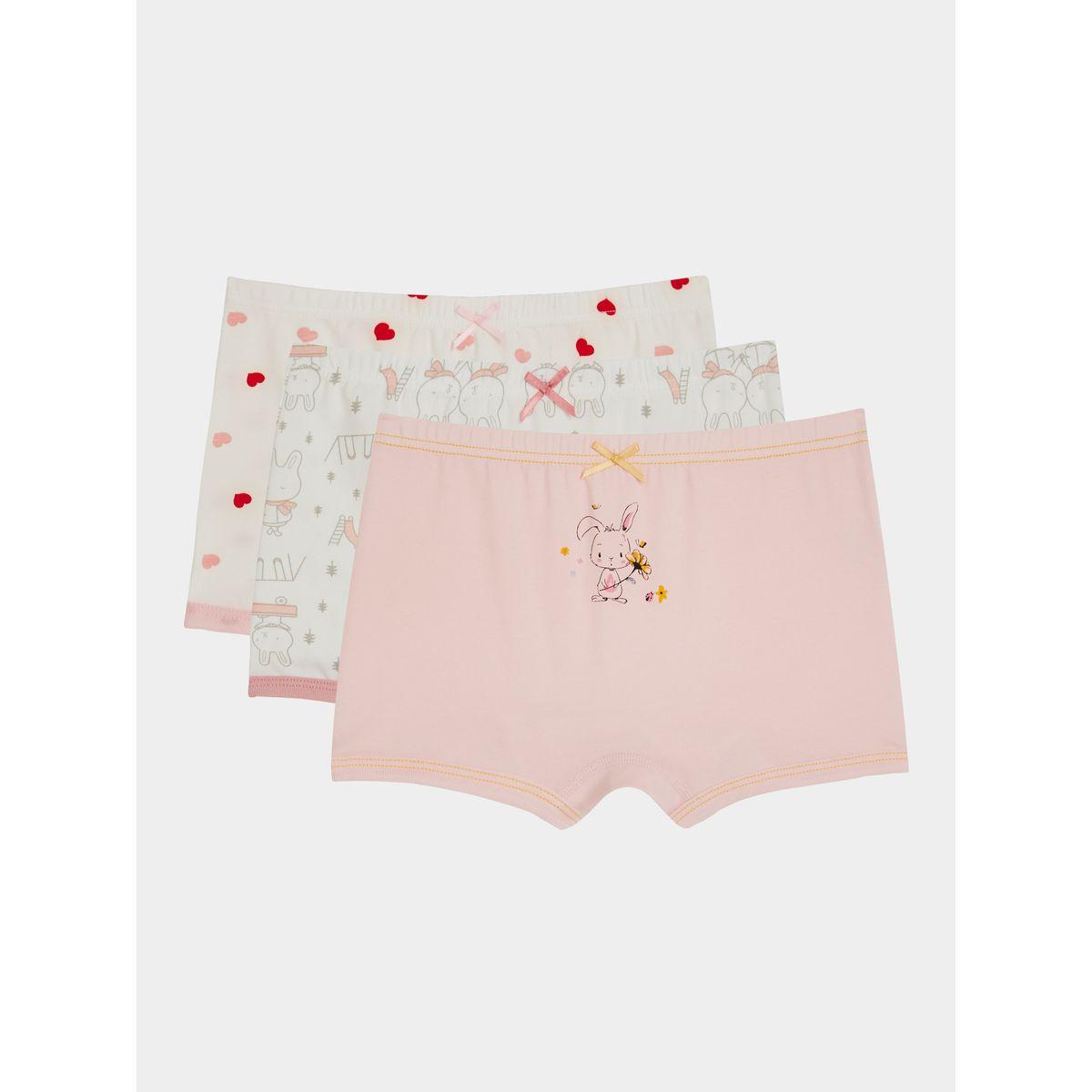 Styli Pack of 3 - All Over Print Short Brief-girls-clothing-innerwear-image-1