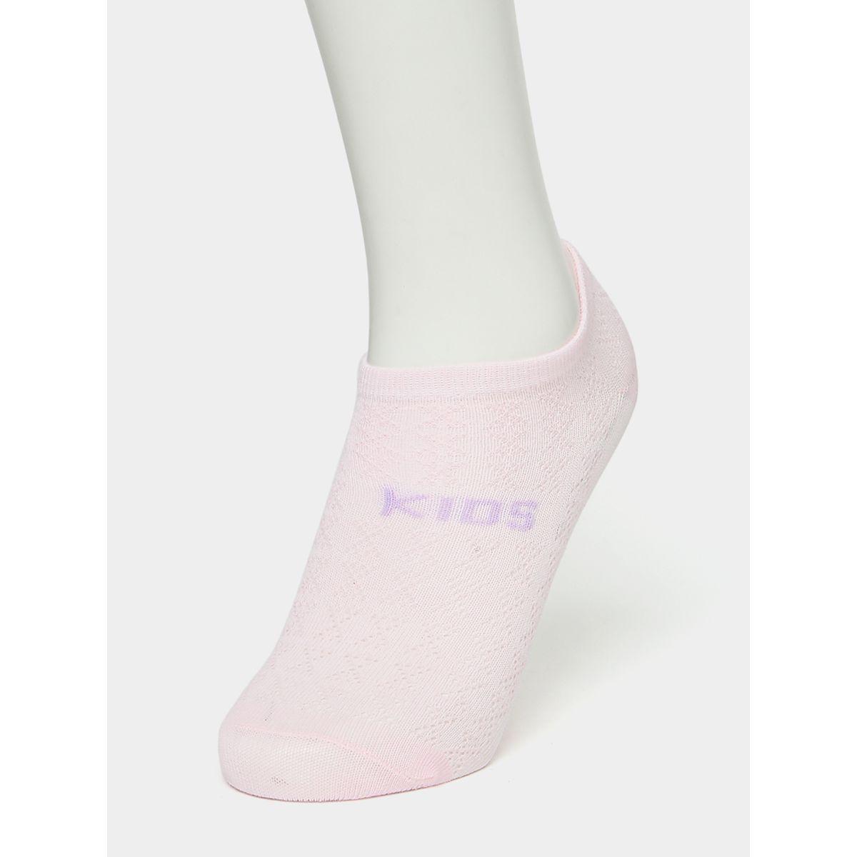 Styli Pack of 5- Slogan Print Ankle Length Socks -girls-accessories-socks-image-2