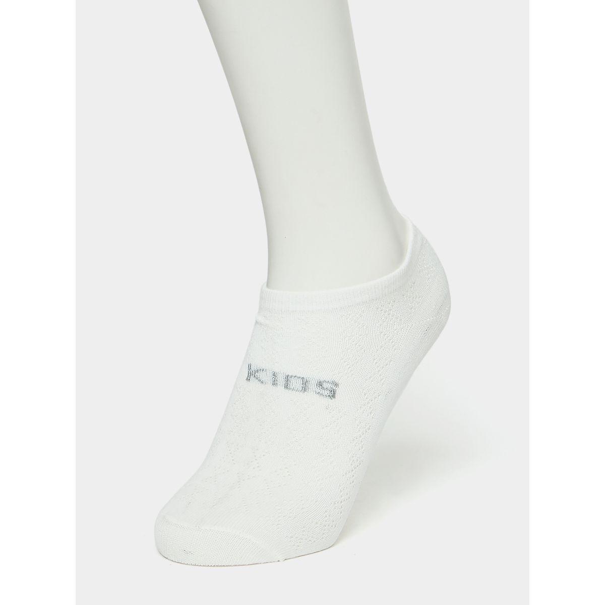 Styli Pack of 5- Slogan Print Ankle Length Socks -girls-accessories-socks-image-4