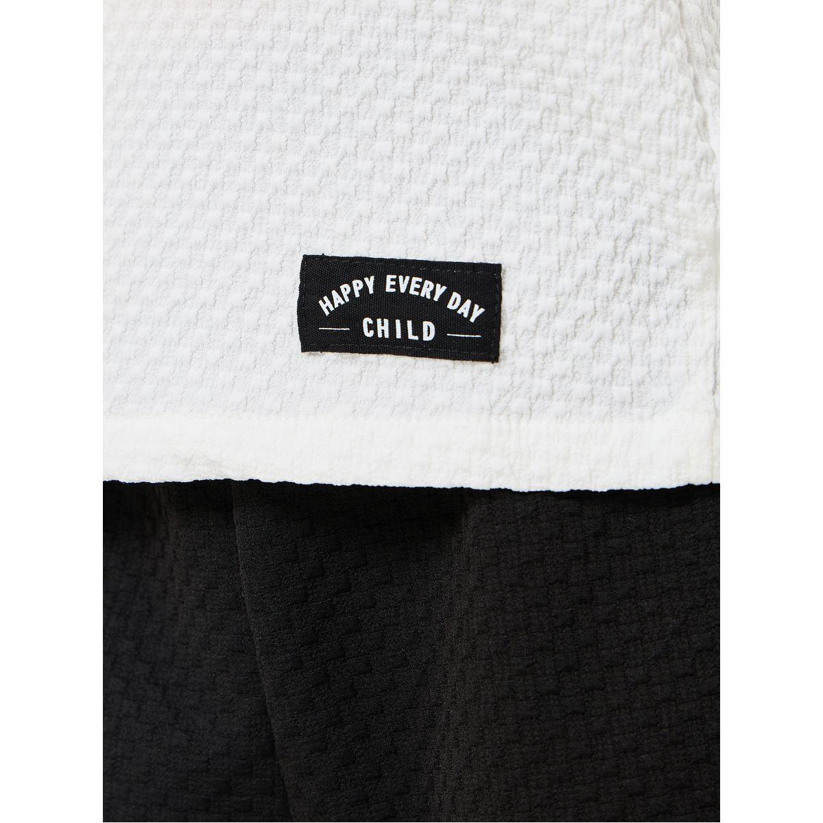 Styli Textured Knitted Polo T-shirt and Short Set-boys-clothing-setsandcoords-image-5